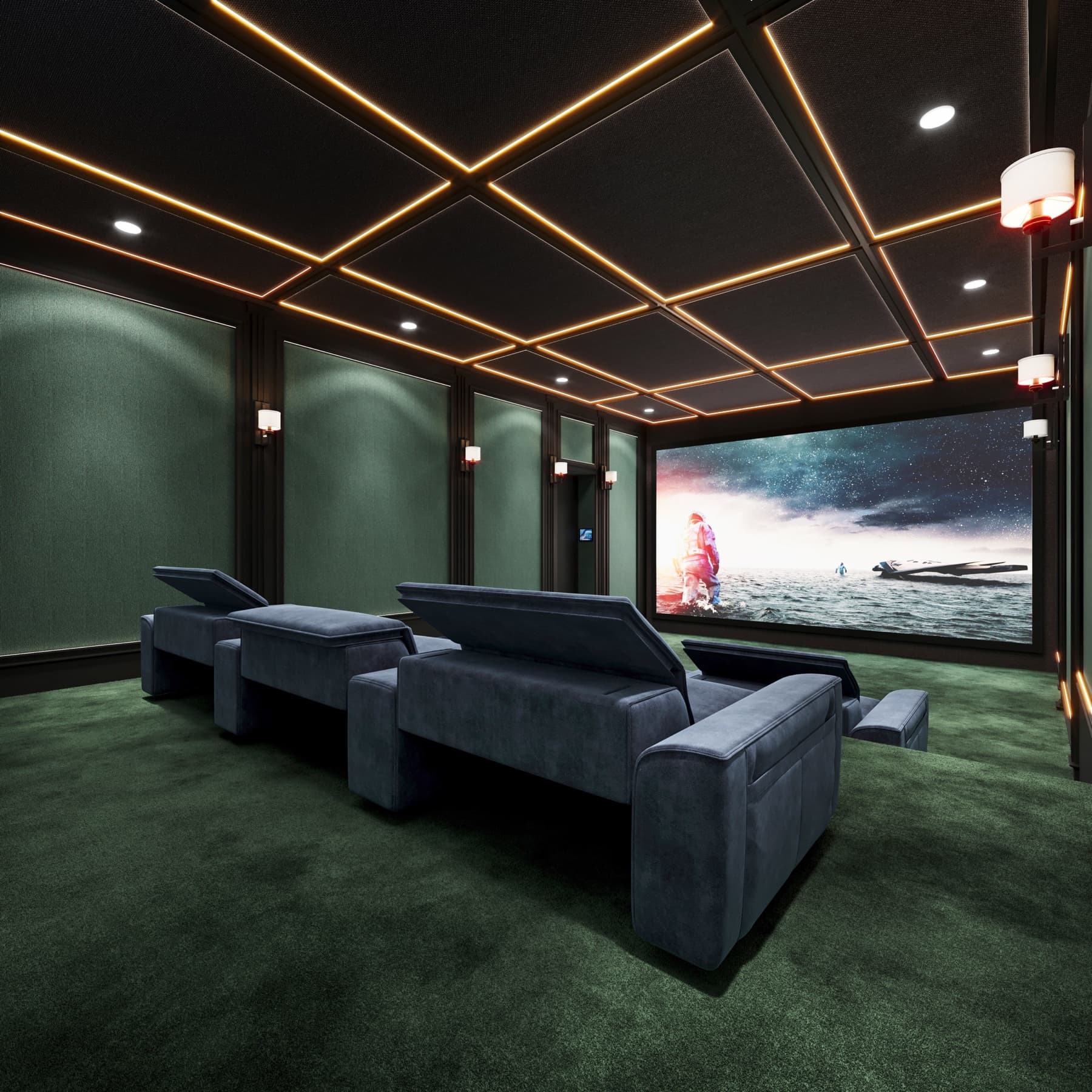 Agalarov Estate — Premium cinema room